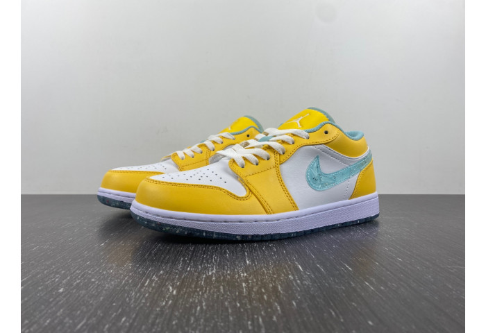 Air Jordan 1 Low Yellow White Grind DX4375-800