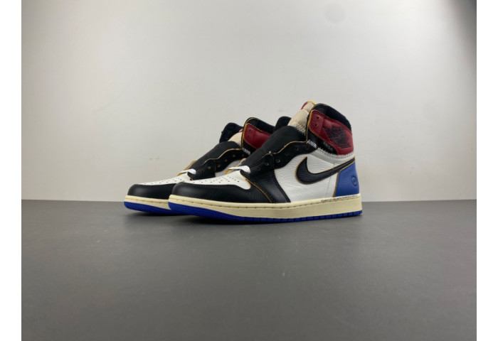 Jordan 1 Retro High OG SP Fragment x Union LA Varsity Red Sport Royal
