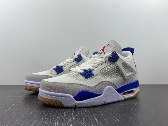 unknown air jordan 4 retro sb blue color