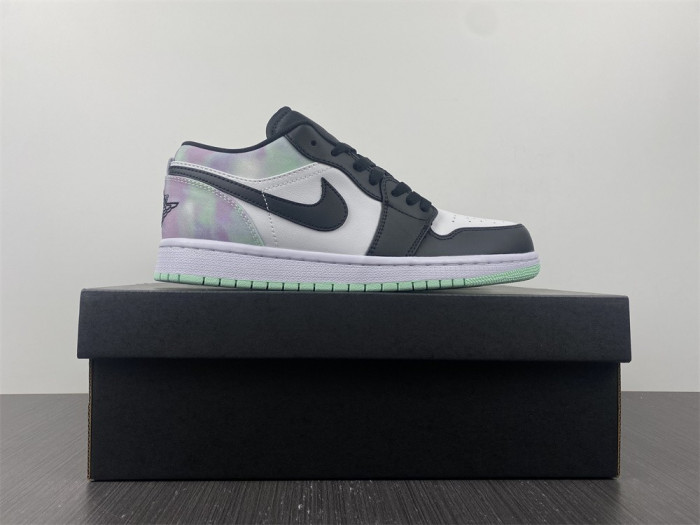 air jordan 1 low "tie-dye" dm1199-100