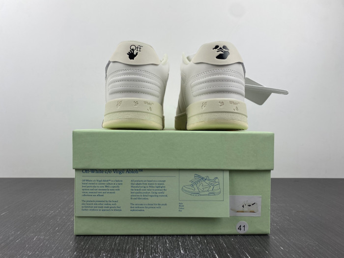 off-white out of office leather sneakers