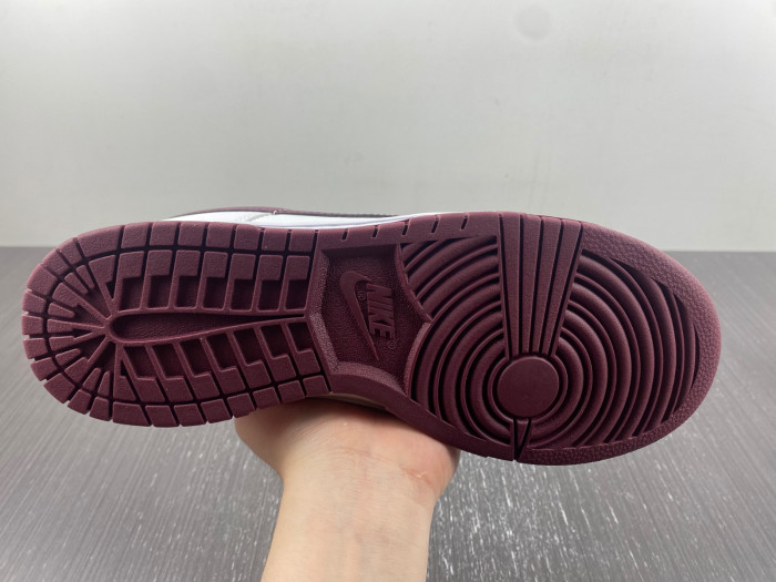 nike dunk low "night maroon" dv0831-102