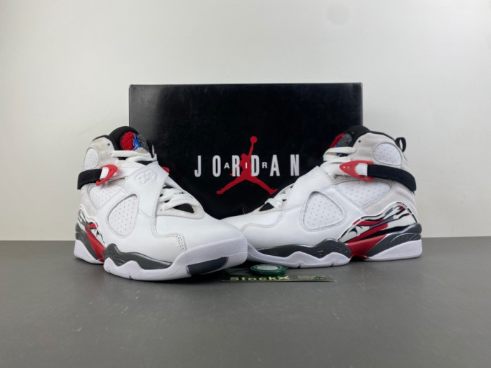 Jordan 8 Retro White True Red (2025)