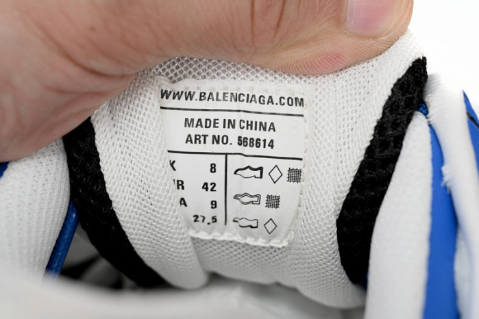 Ba*len*cia*ga track 2 sneaker blue white 568614 w3ae2 4191