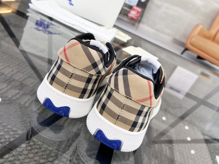 Bur*berry Check Terrace Sneakers