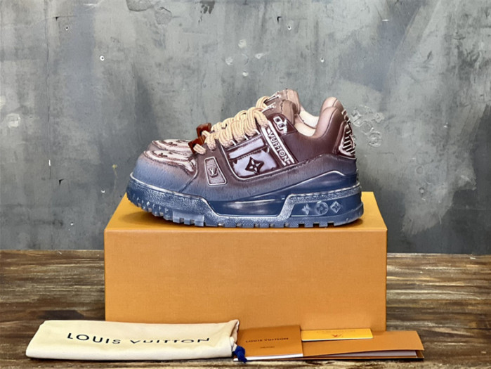 lou1vton skate sneaker 1v-7318