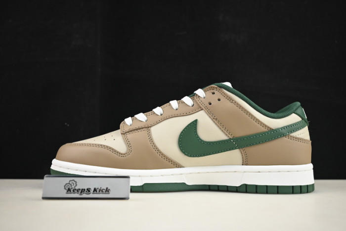 nike dunk low tan green fb7160-231