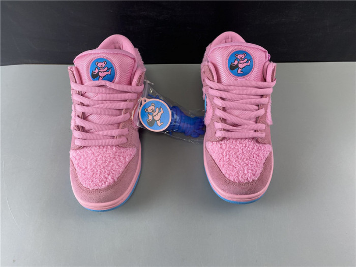 grateful dead x nike sb dunk low pink bear 2020 cj5378-600