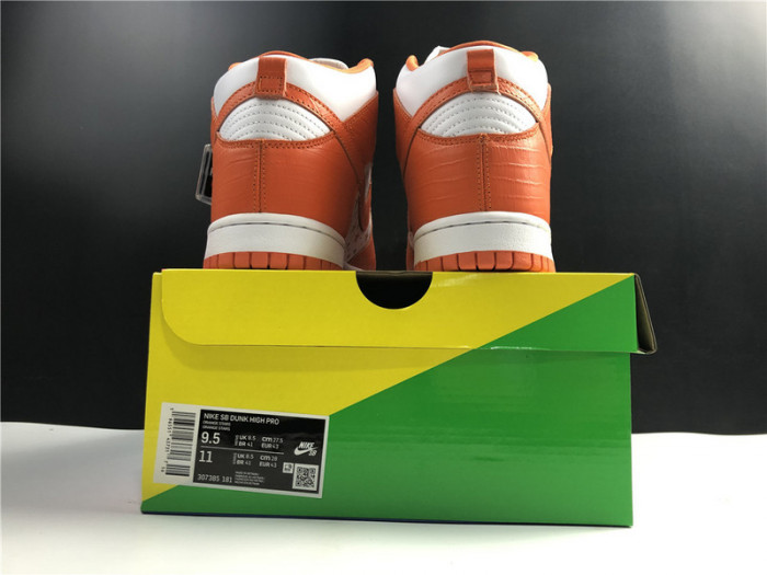 nike sb dunk S*pre* orange 307385-181