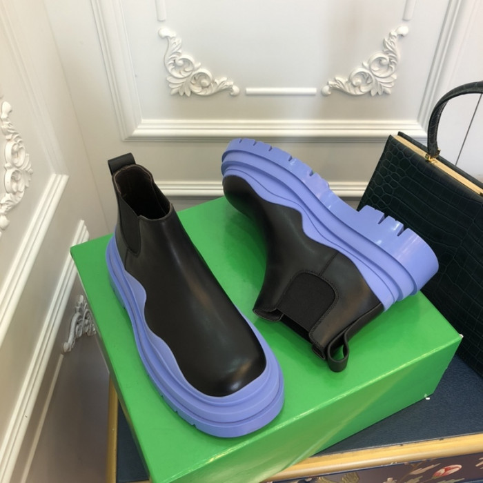 Botteg*Venta Tire Leather Ankle boots