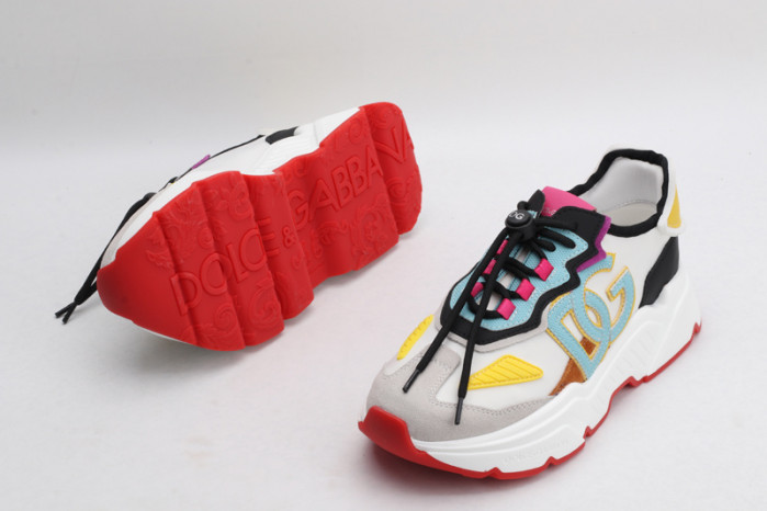 mixed-material daymaster sneakers