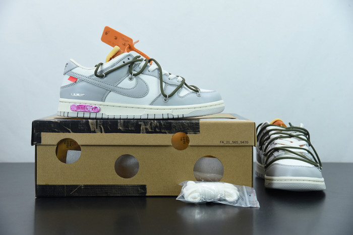 ow x dunk low 