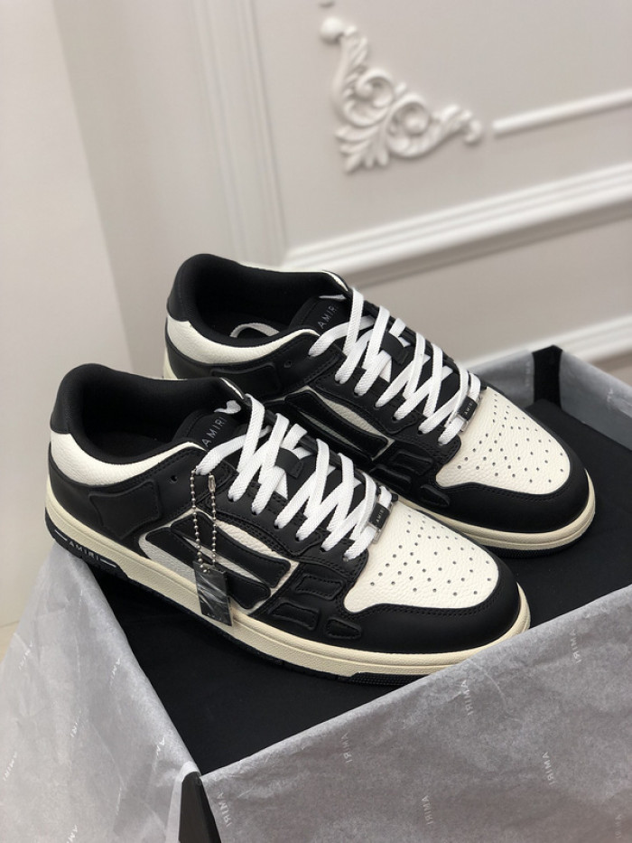 amiri* skel leather sneakers