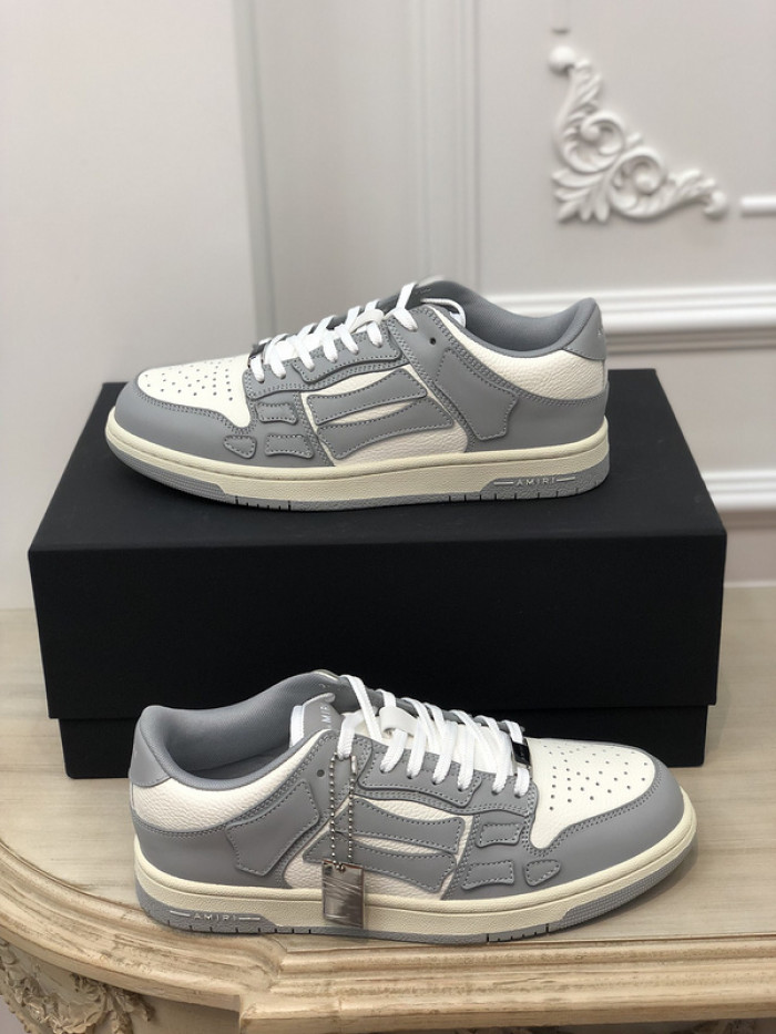 amiri* skel leather sneakers