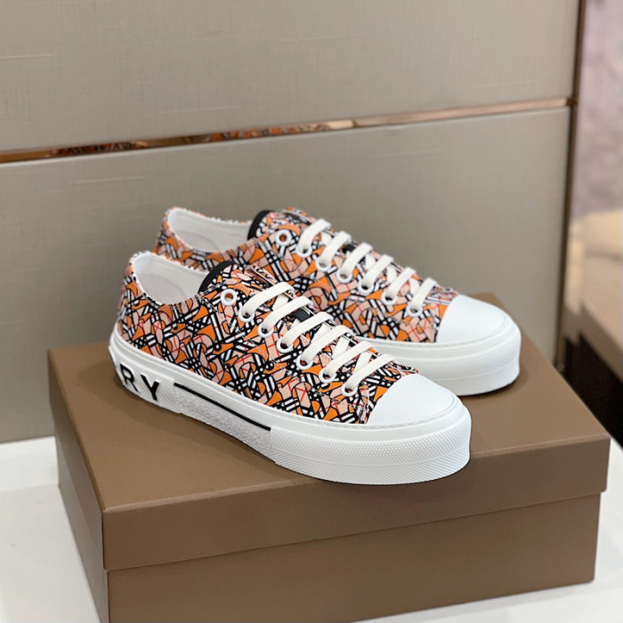 B**rry vintage check cotton sneakers