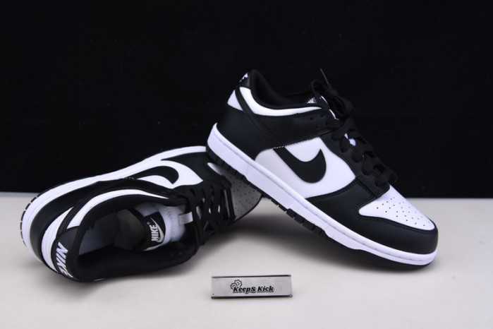 nike dunk low retro white black panda (2021) dd1391-100