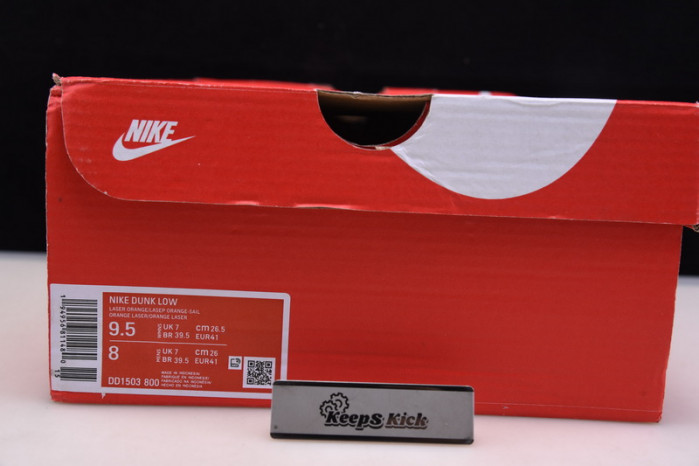 nike dunk low laser orange dd1503-800