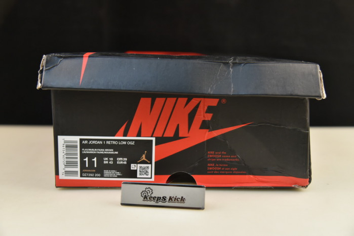 zion williamson x air jordan 1 low og “voodoo” dz7292-200