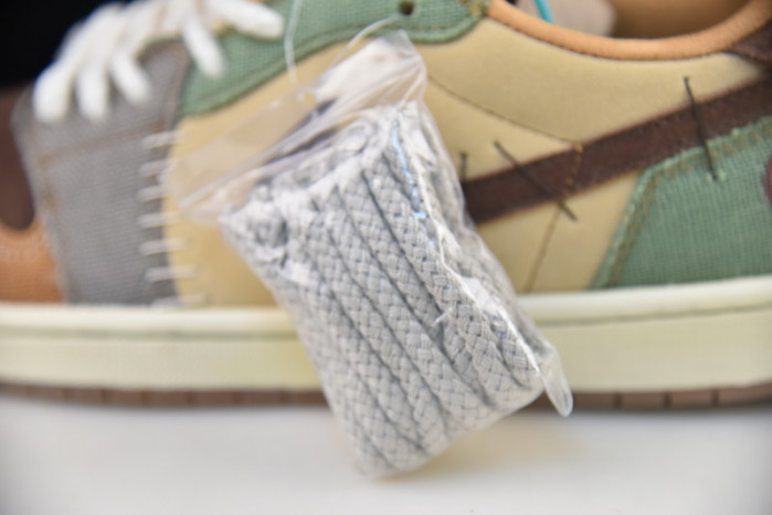 zion williamson x air jordan 1 low og “voodoo” dz7292-200