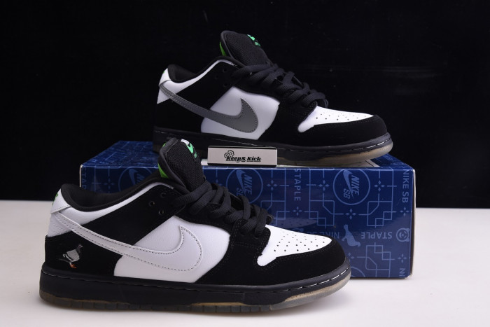 nike sb dunk low “panda pigeon” bv1310-013