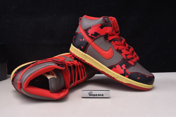 nike dunk high 1985 red acid wash dd9404-600