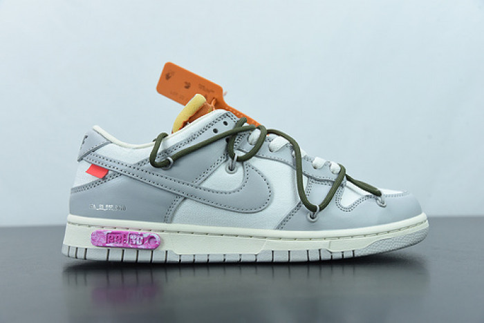 ow x dunk low ''lot 22 of 50''