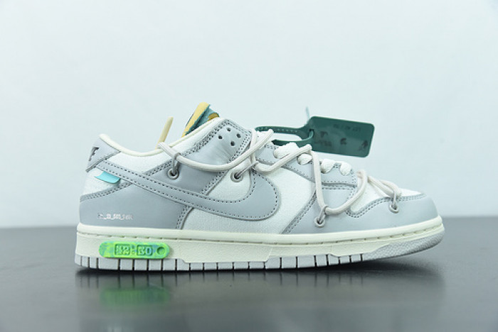 ow x dunk low ''lot 42 of 50''